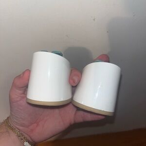 3” White Flare Heel Kit